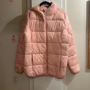 Joe Fresh Jillian Harris Light Pink Puffer Jacket Women’s Size L